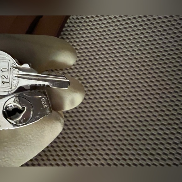 Authentic Hermès Her-bag 2 in 1 leather tote canvas shoulder - Picture 6 of 7